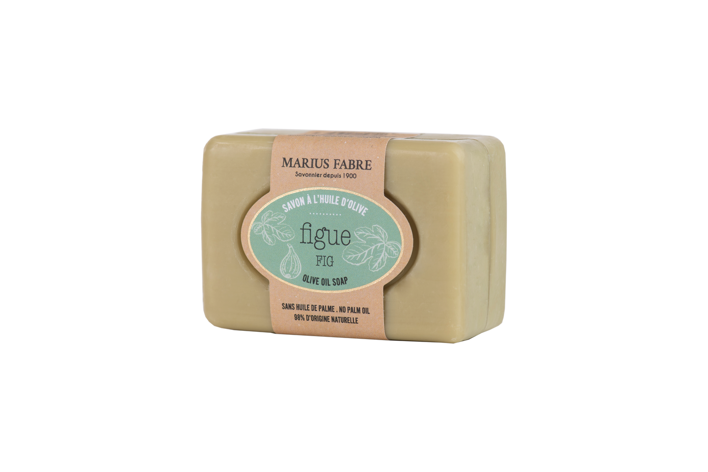 Jabón de Aceite de Oliva e Higo 100 g - Marius Fabre