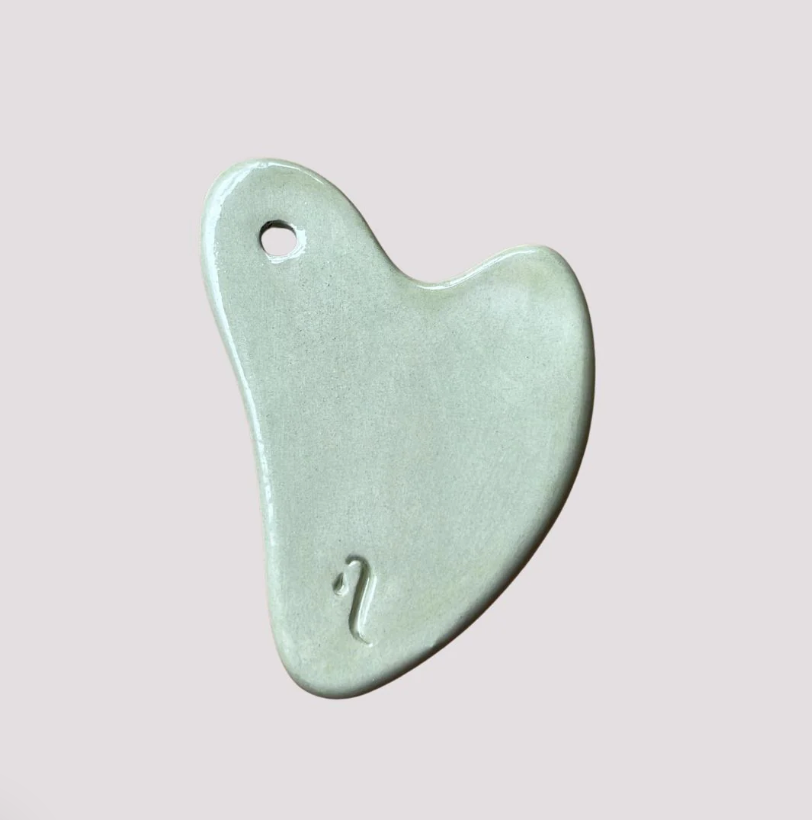 Gua Sha de Cerámica para Estimular la Circulación