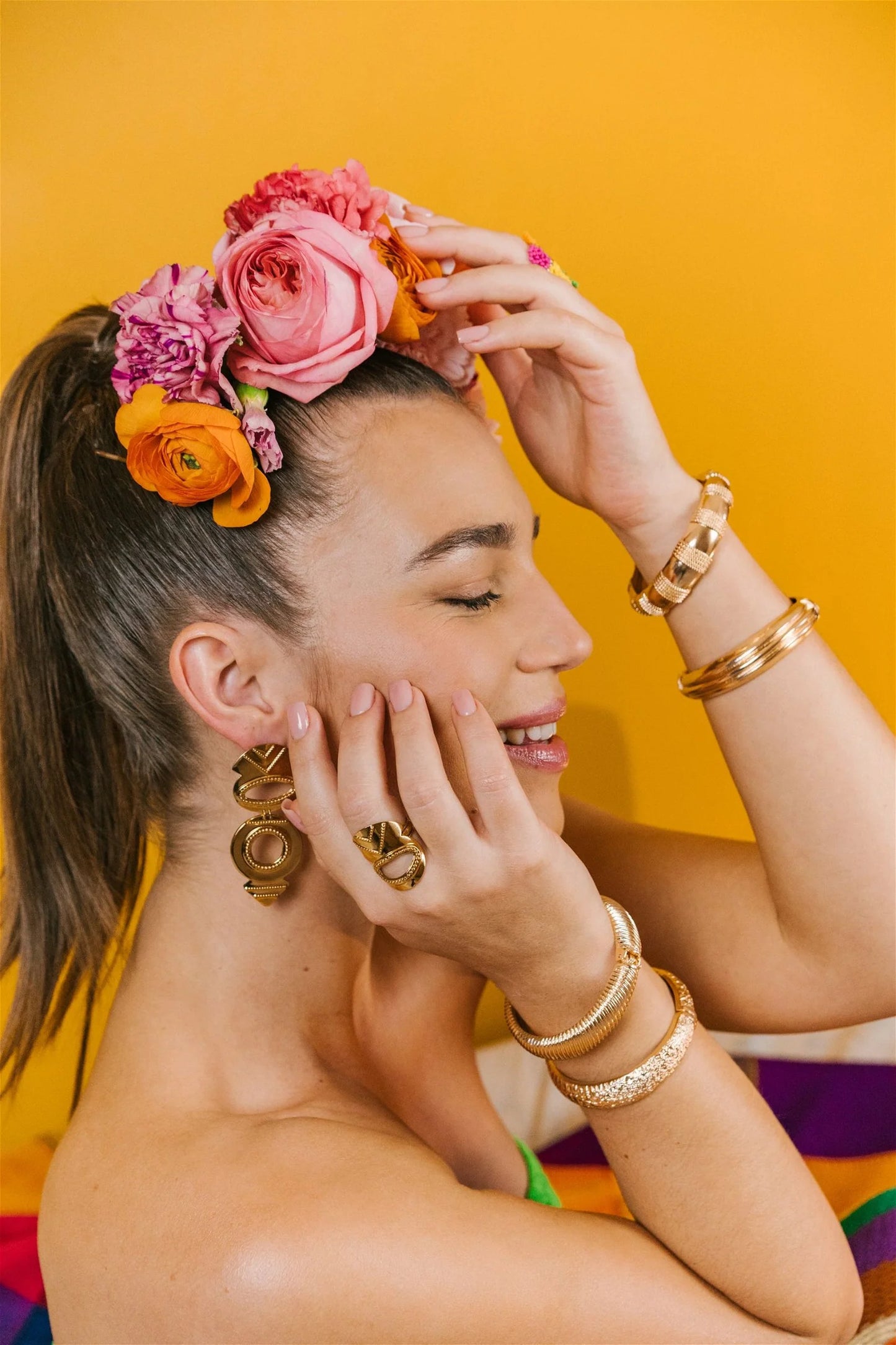 Brazalete Dorado - Twist