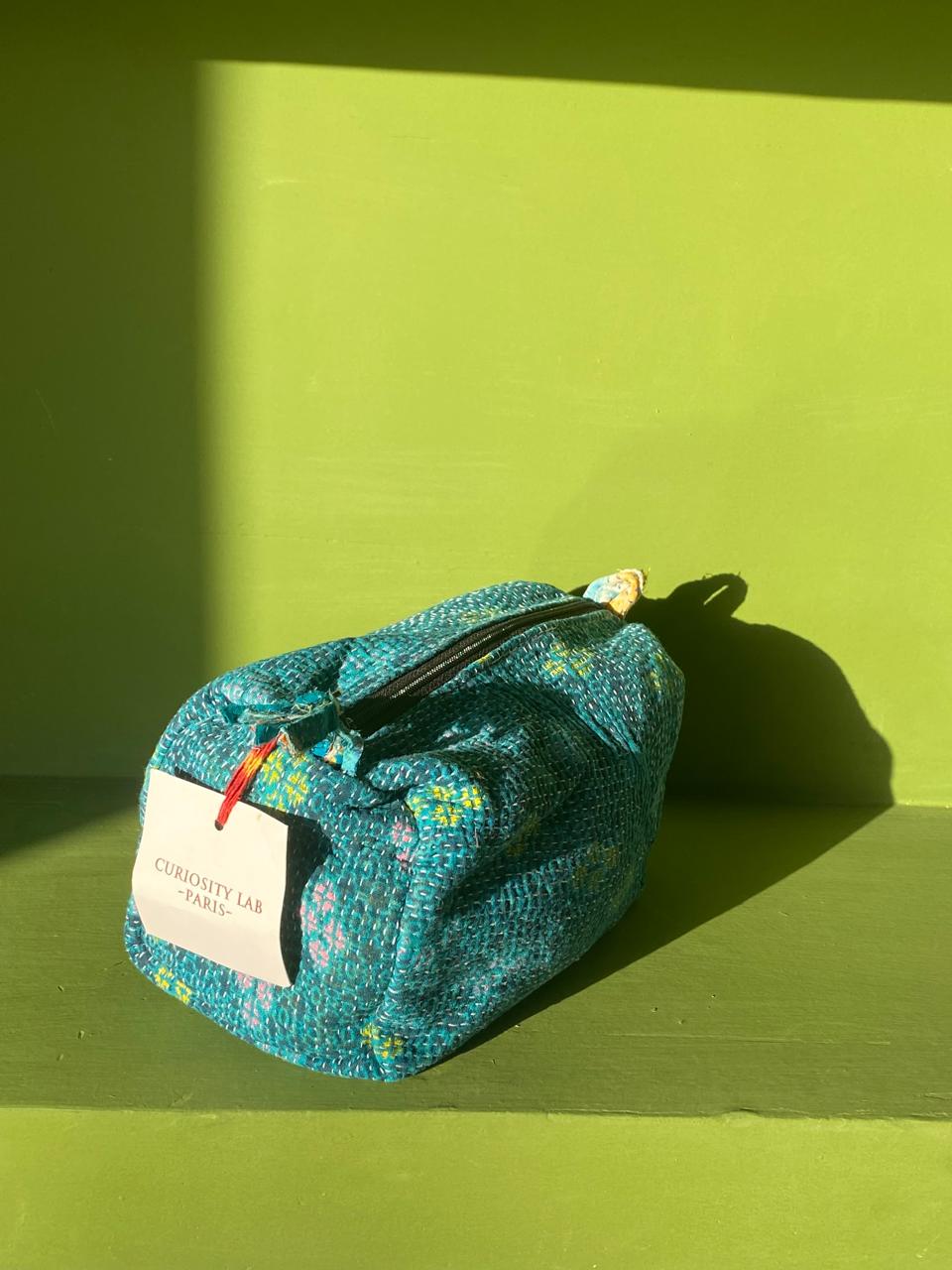 Cosmetiquera Artesanal 100% Algodón - Curiosity Lab Paris