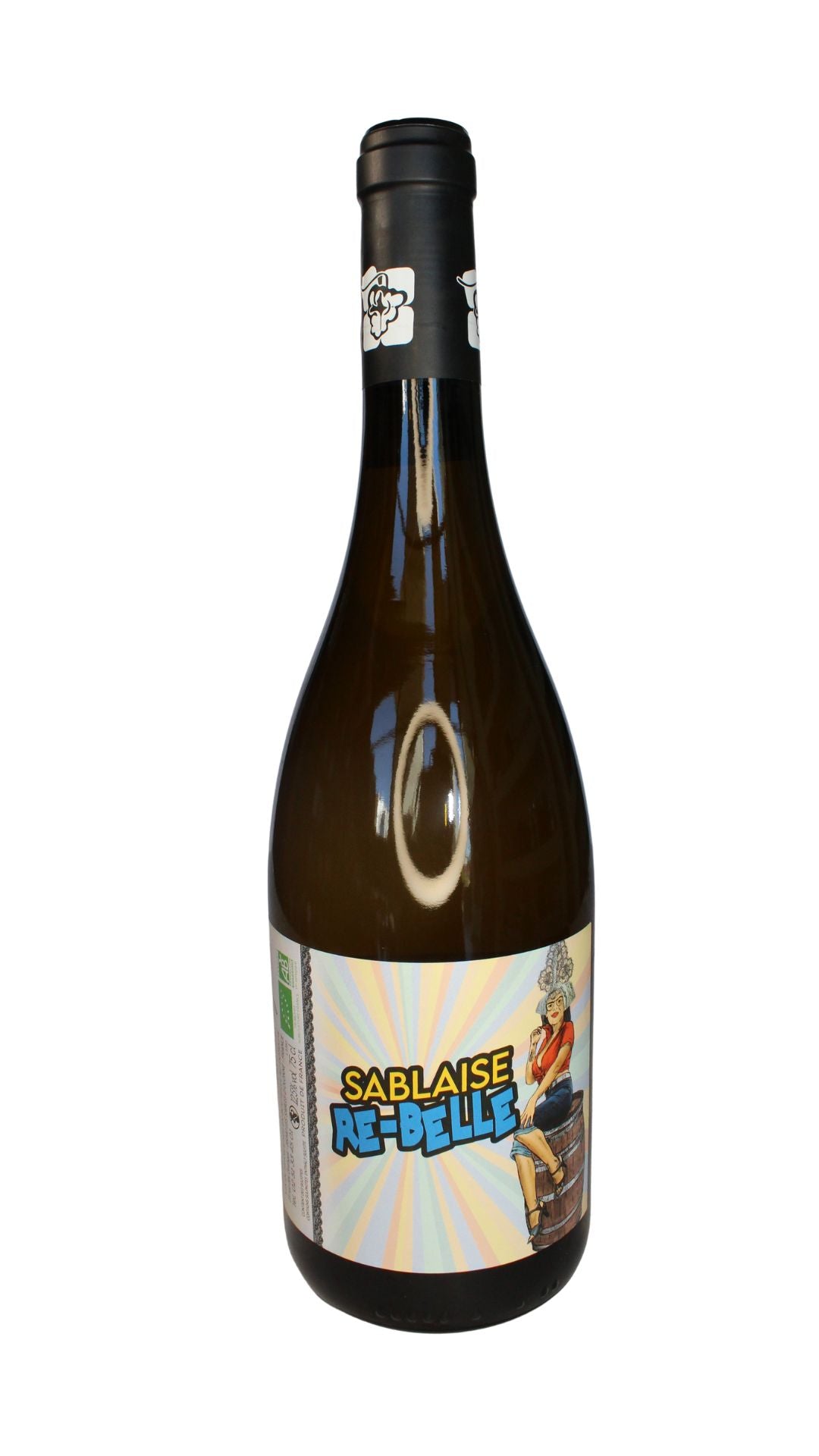 Vino Blanco Orgánico - Blanc de Noirs - Pinot Noir 100% - Sablaise Rebelle