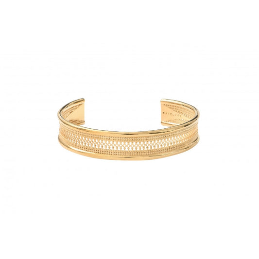 Bangle Noor Artesanal - Chapado de Oro 18K