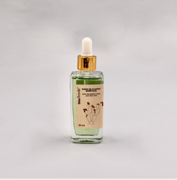 Sérum Hidratante Natural con Agave, Acido Hialurónico, Tuna, Aloe Vera y Nopal