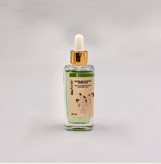 Sérum Hidratante Natural con Agave, Acido Hialurónico, Tuna, Aloe Vera y Nopal