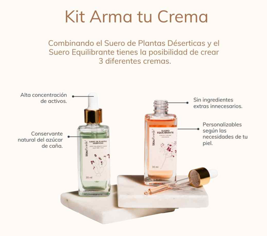 Kit Arma tu Crema con Sérums Naturales
