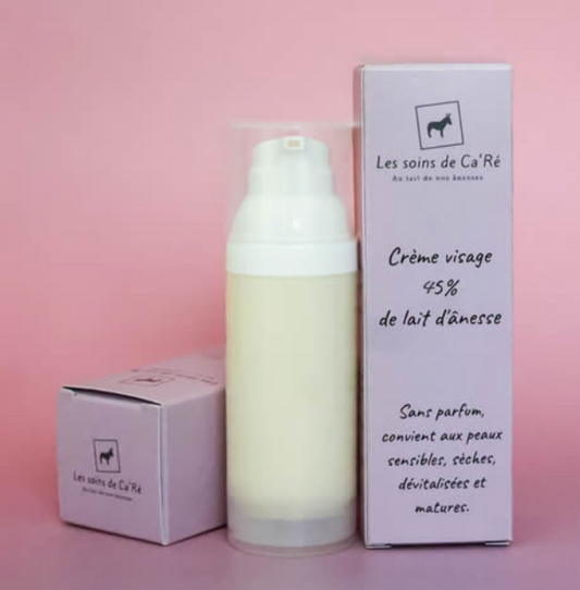 Crema Hidratante y Revitalizadora con 45% de Leche de Burra Orgánica