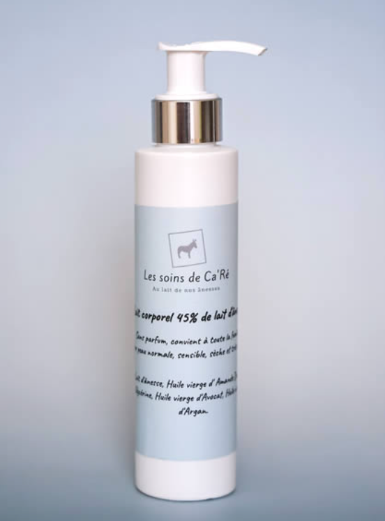 Crema Corporal con 25% de Leche de Burra Orgánica