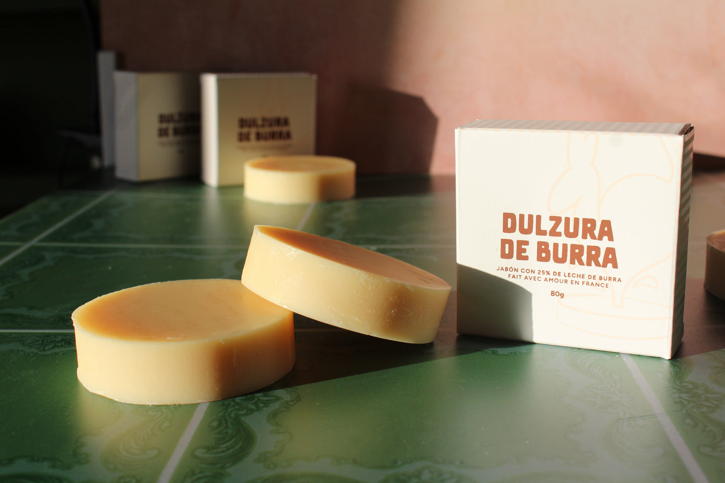 Jabón con 25% Leche de Burra y Miel Orgánica
